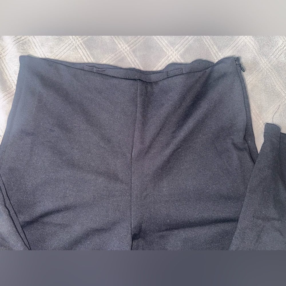 Fabletics Ponte Skinny Zip-Split Pant Size M/8 Bl… - image 5